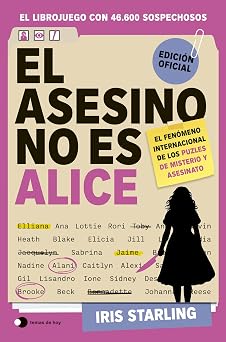 El asesino no es Alice: El librojuego con más de 46.600 sospechosos