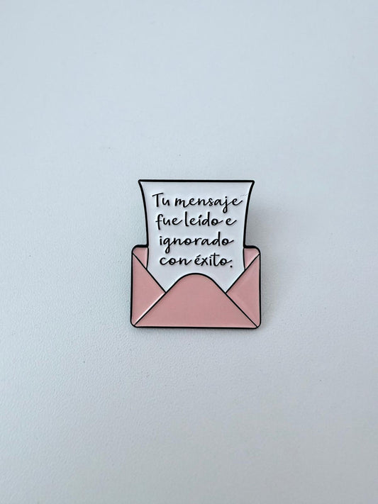 Pin "Tu mensaje fue leído e ignorado con éxito"