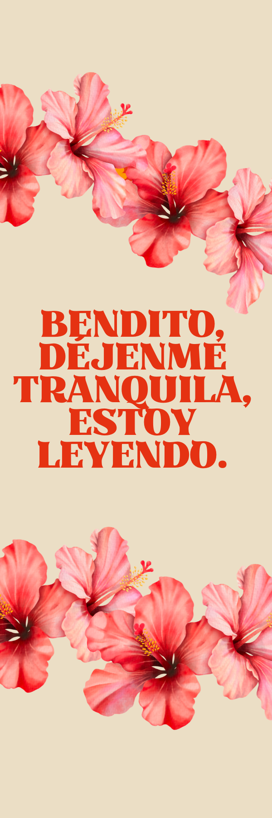 Bookmarks: Bendito, déjenme tranquila, estoy leyendo.