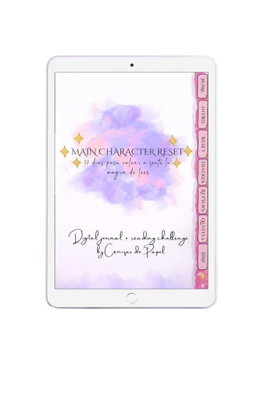 30 días para volver a sentir la magia de leer Digital journal + reading challenge